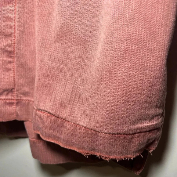 Free People Embellished Military Rose Shirt Jacket - Picture 8 of 16